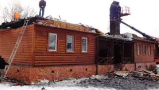 Разбор сгоревшего дома в Дивногорске от 3910 руб. - 2Землекопа-Двн